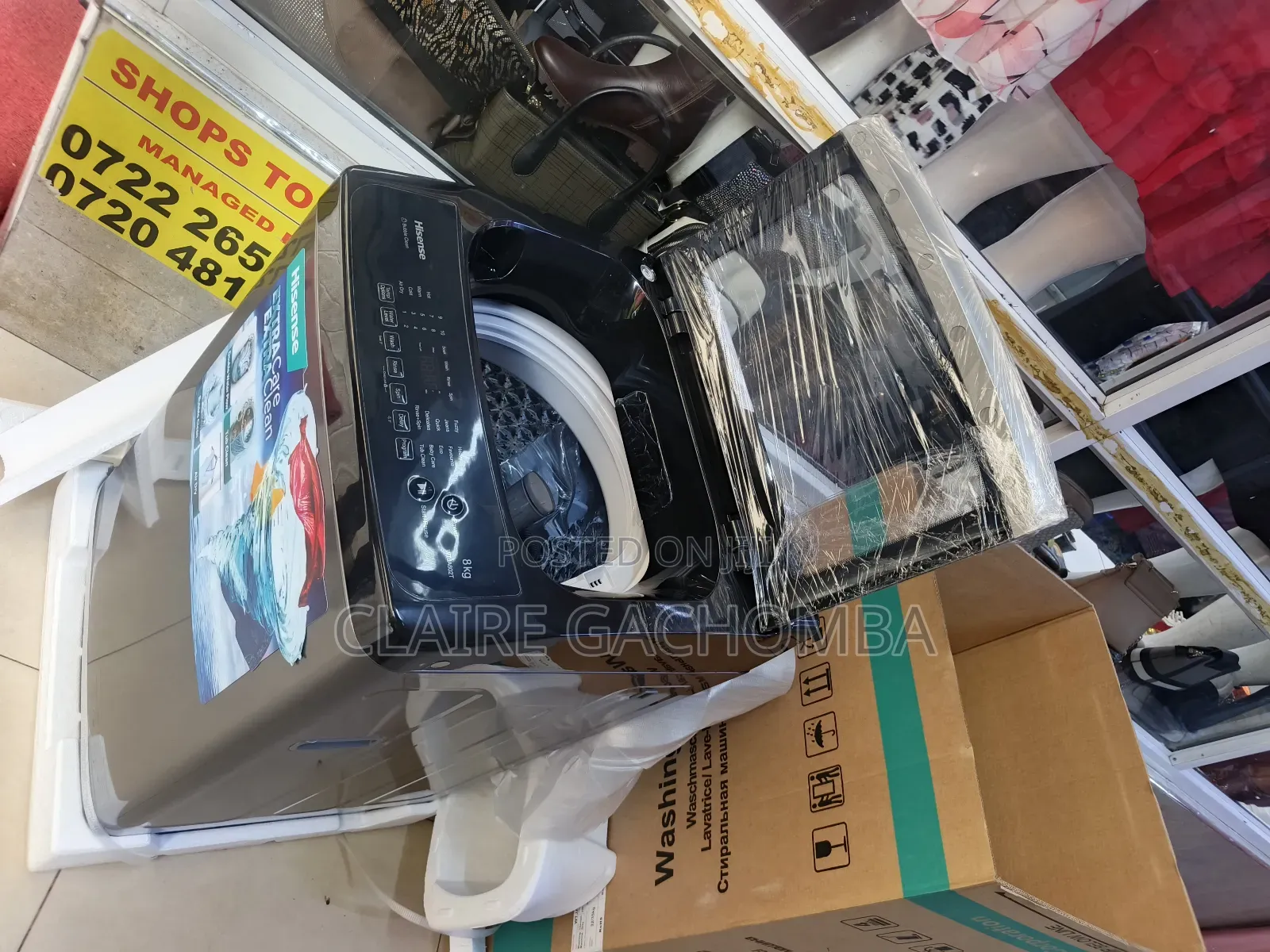 Hisense 8kgs Full Automatic Washing Machine