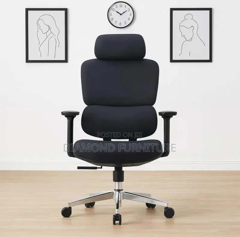 Office Furniture; Durable High Back Ergonomic Desk Chair