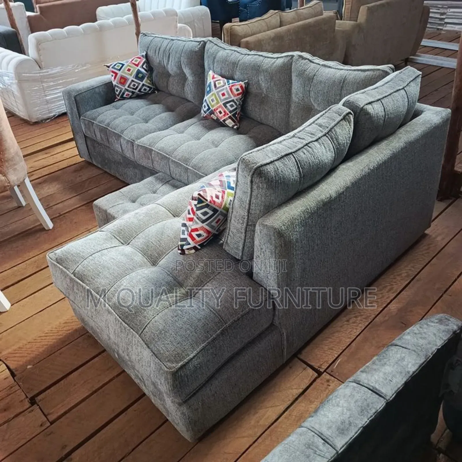 Gray Unique Premium Quality Sofa
