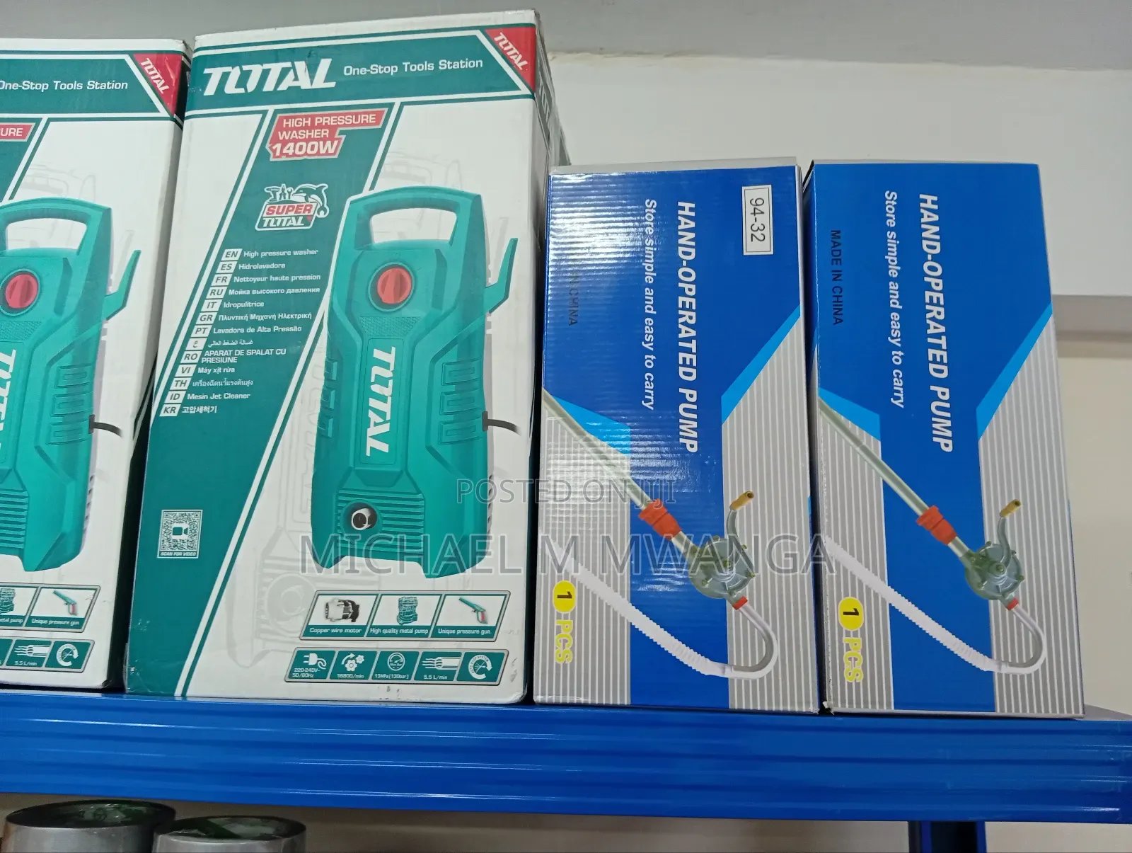 Powerful High Pressure Wash(Total)