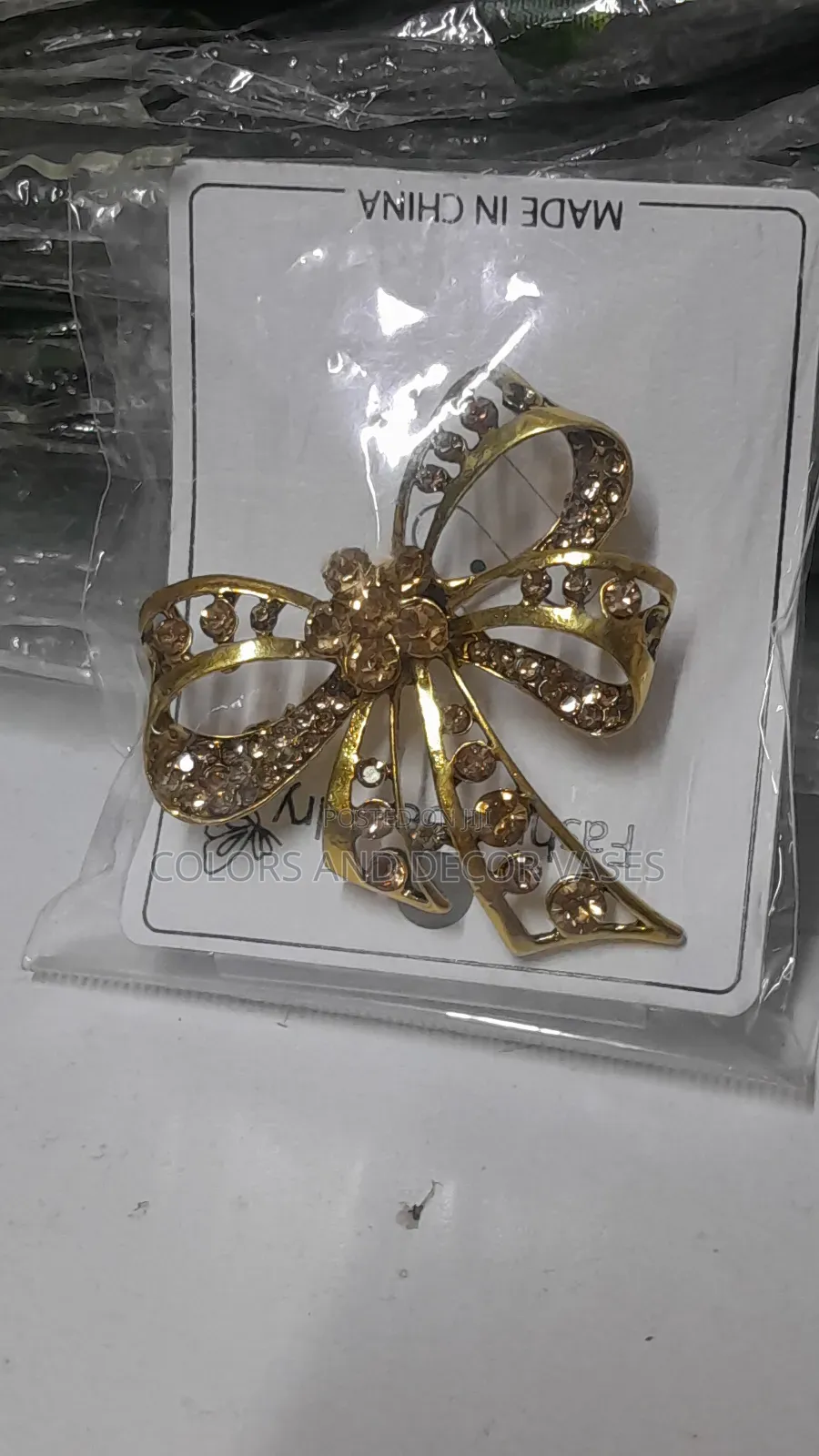 Bow Rusty Gold