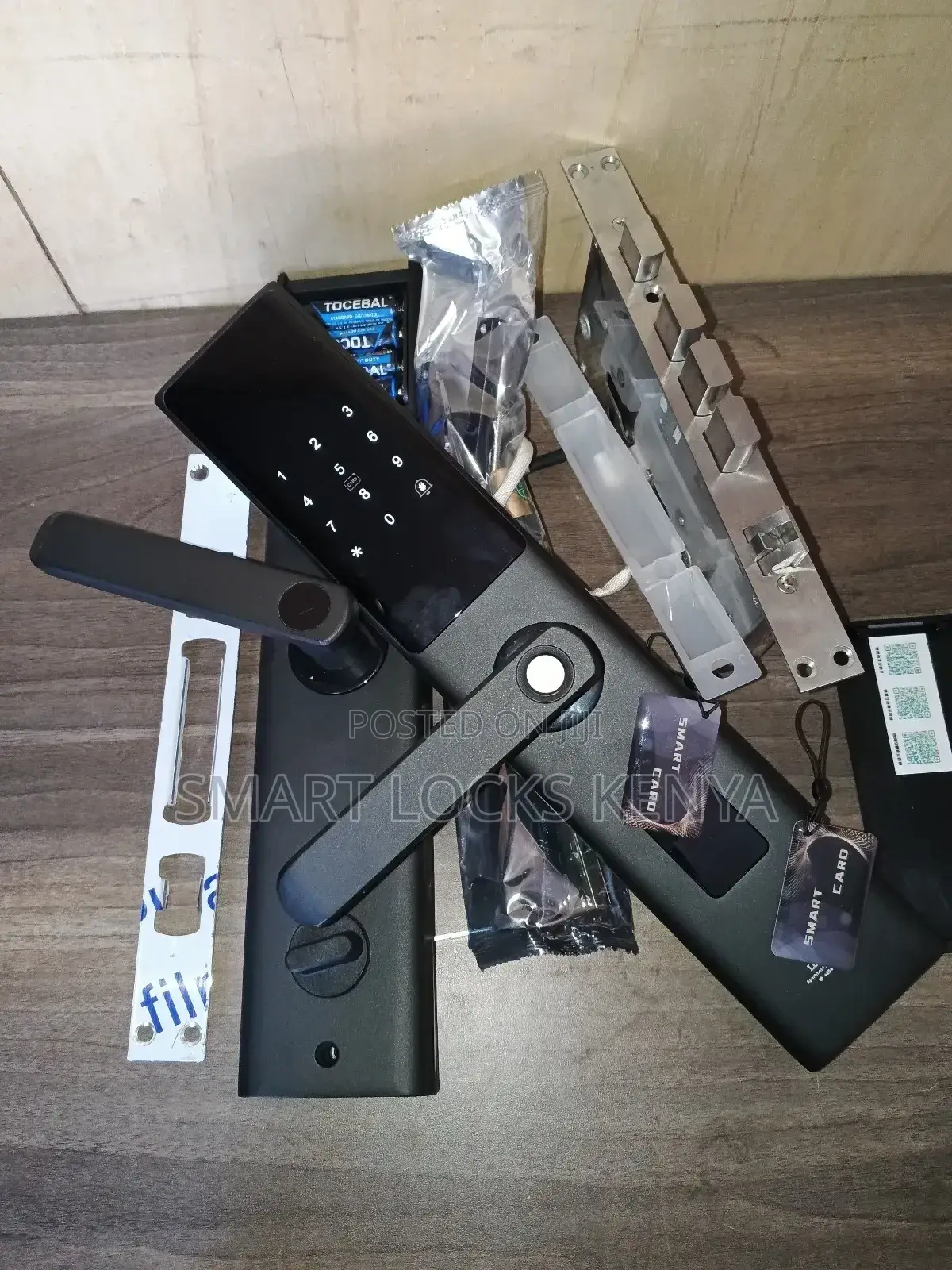 Biometric Lock Fingerprints Password Card Tuya Wifi App Control