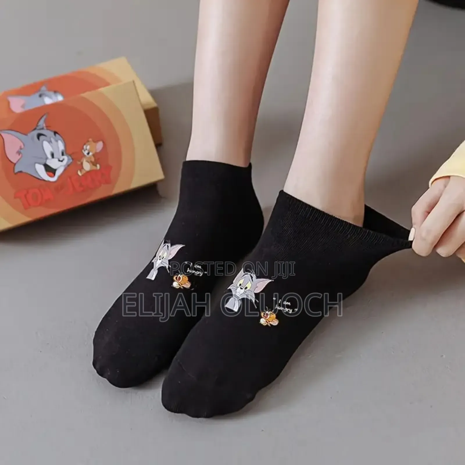 5pairs Ankle Tom and Jerry Cotton Socks Pack