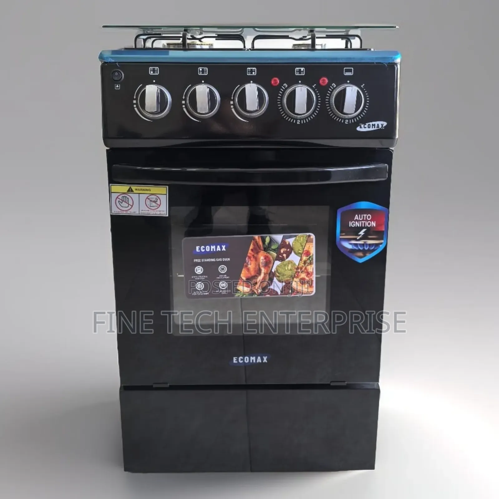 *Ecomax All Gas 50×55 Jet Burners, Rotisserie