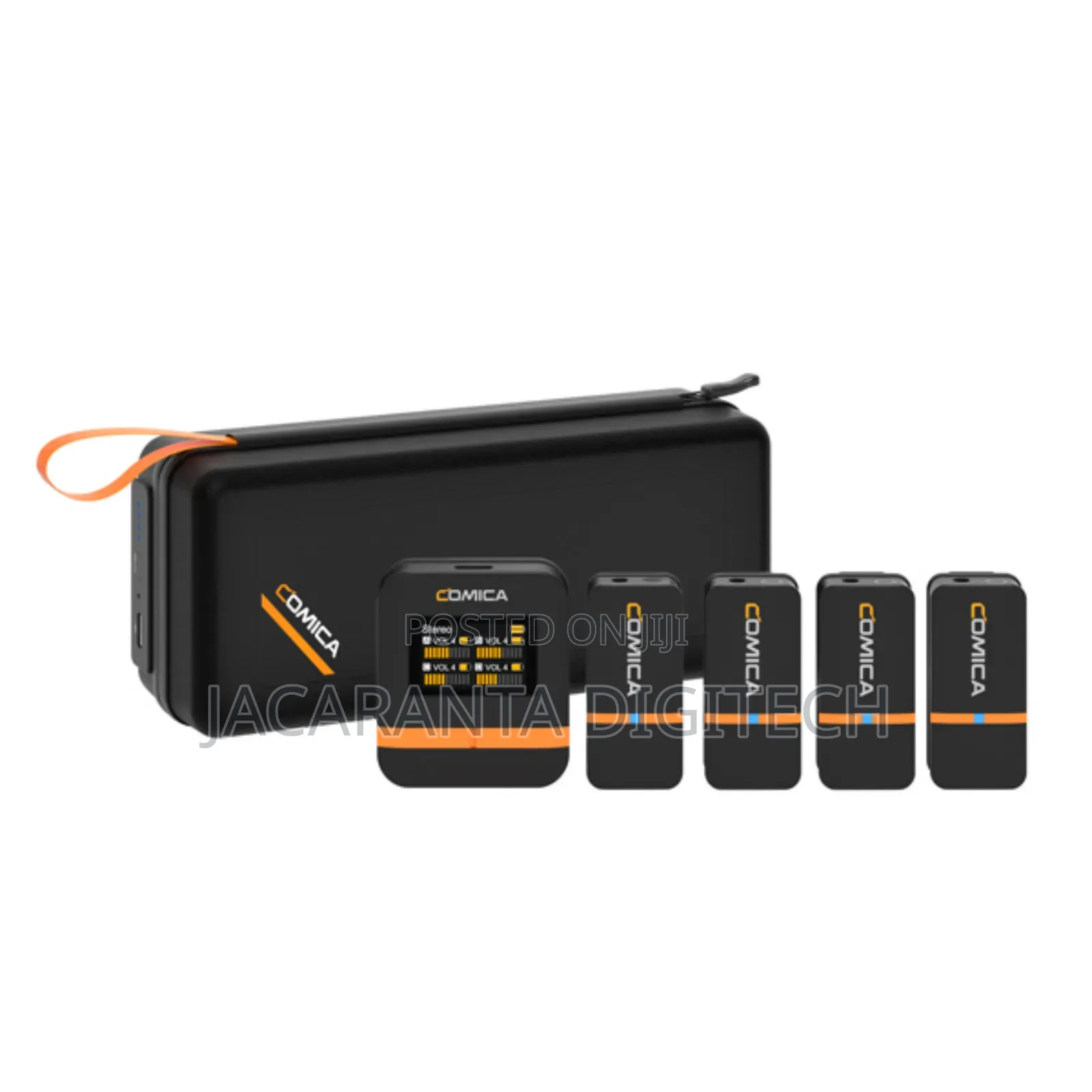 Comica Vimo Q 4-Channel Wireless Microphone System With Charging Case