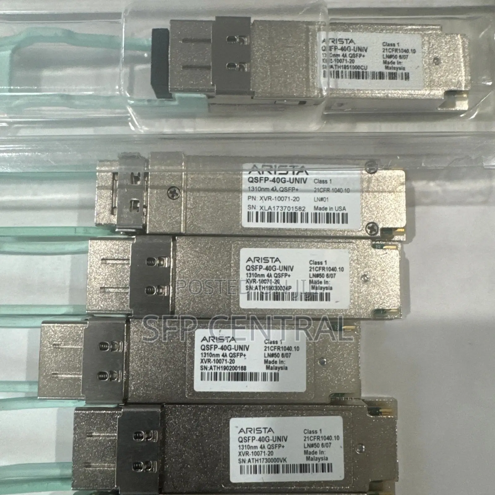 Arista QSFP-40g-Univ Optical Transceiver XVR-10071-20
