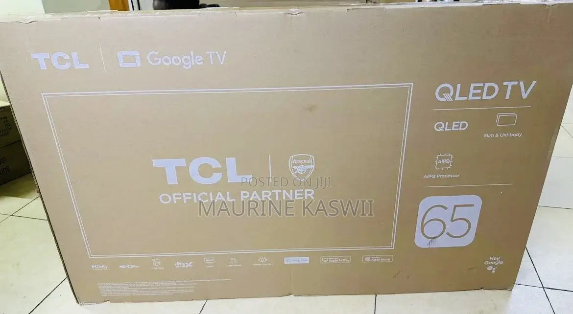 TCL 65′′ 65t6c Qled HDR Pro Google Tv