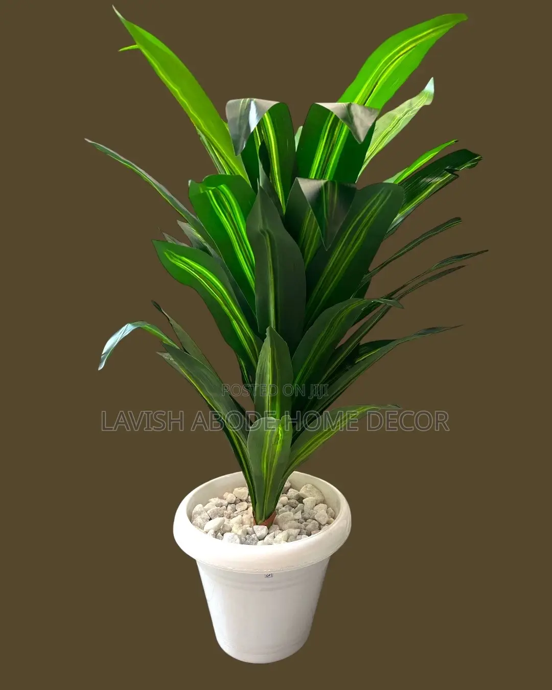 Artificial Grass Plant 130cm - All Inclusive With Planter and Pebbles