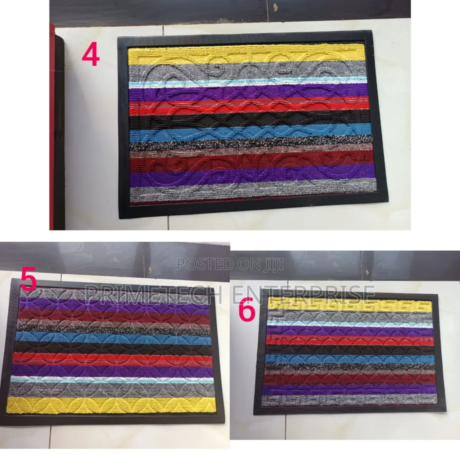 Patterned Door Mats 40by 60cm