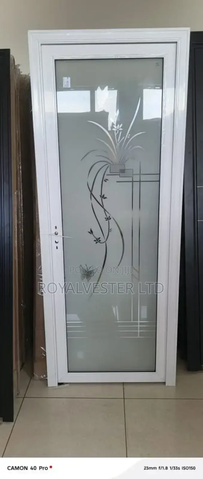 Alluminium Glass Door.