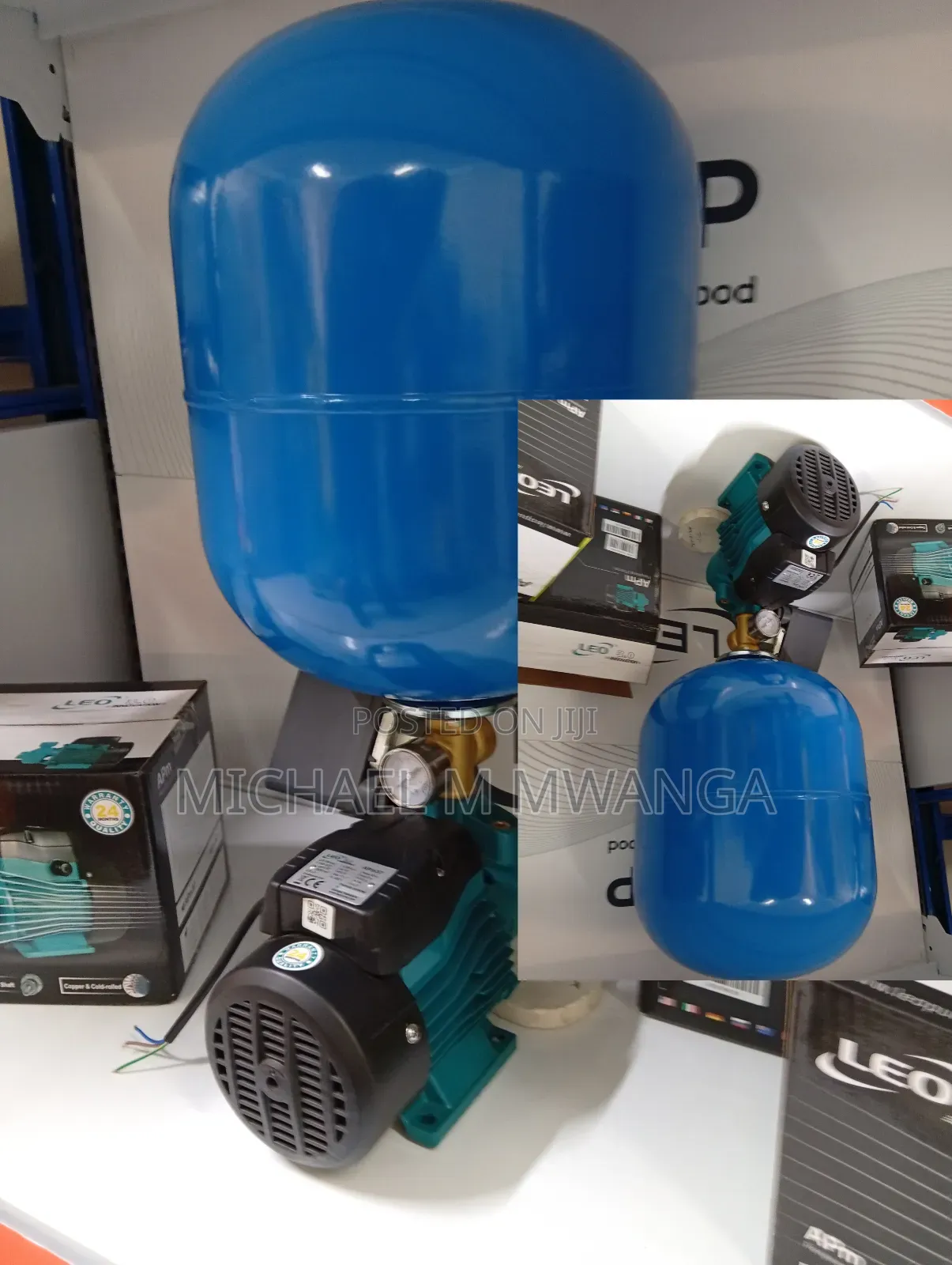 Pressure Tank 60l (Blue)