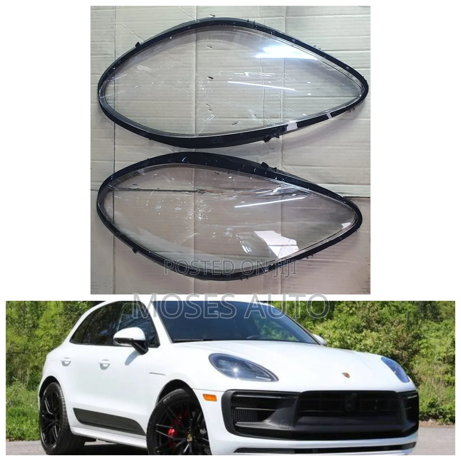 Porche Mecan 2024 Headlight Lens