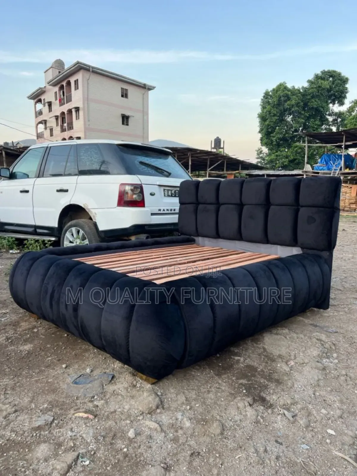 Black Sleek Designed Beds
