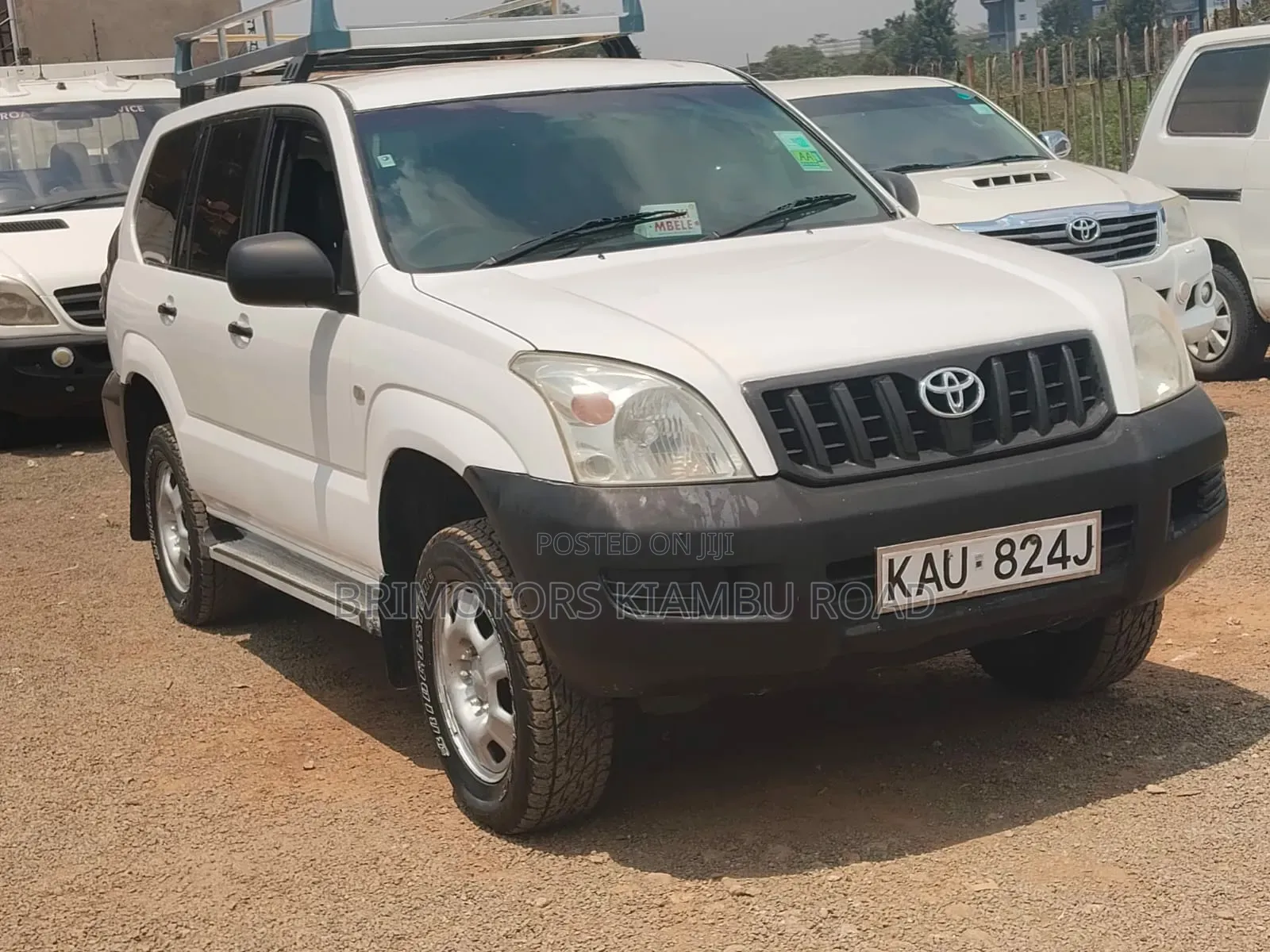 Toyota Land Cruiser Prado 2007 White