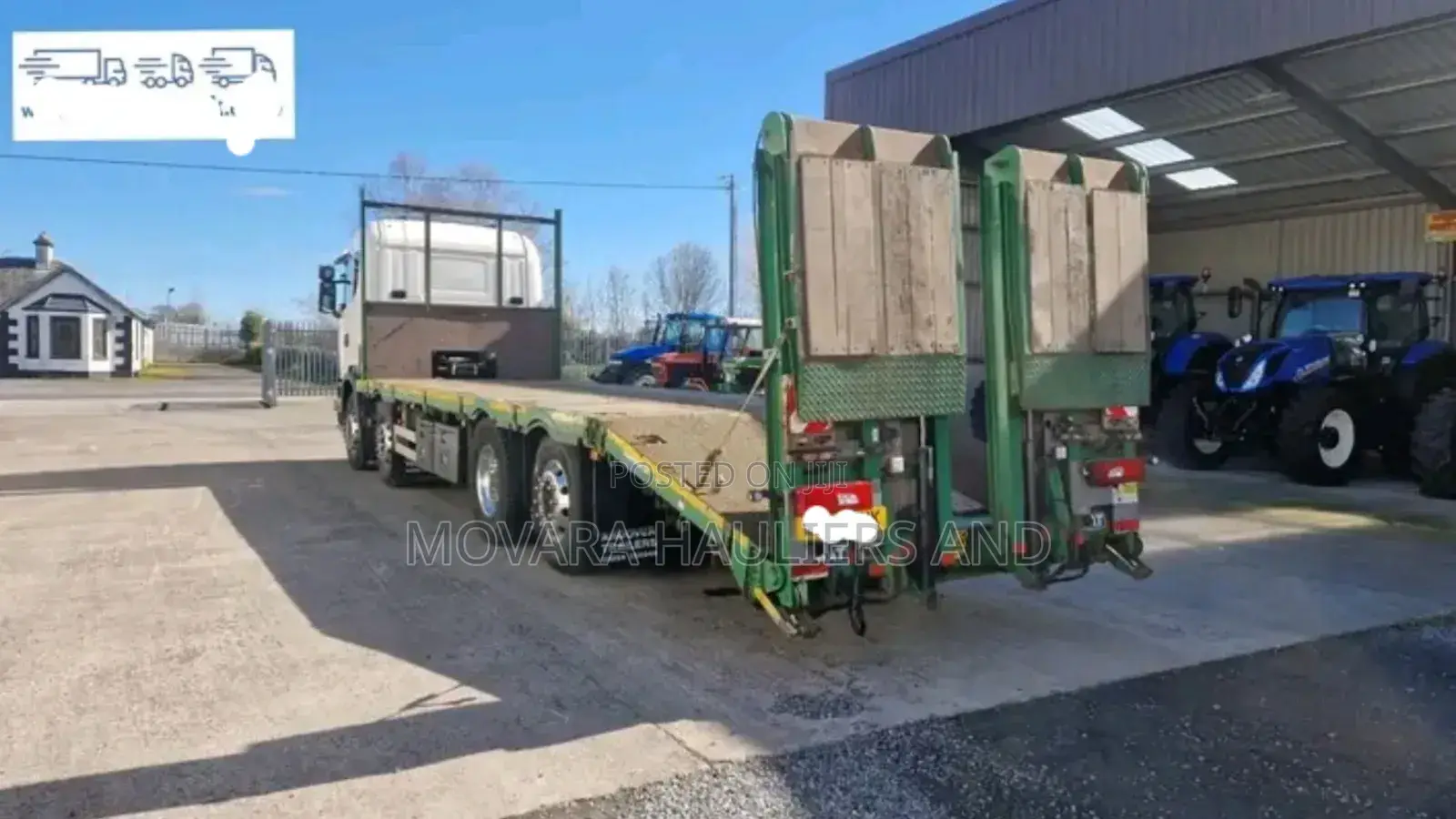 Flatbed Trailers Are at Hand for Logistics