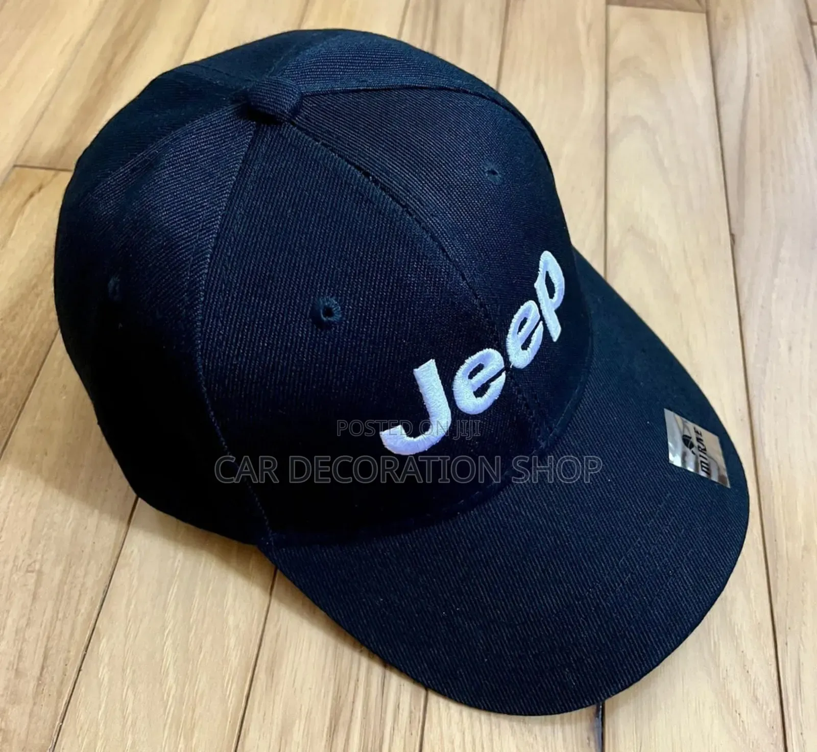 Baseball Cap With High Frequency Jeep Logo
