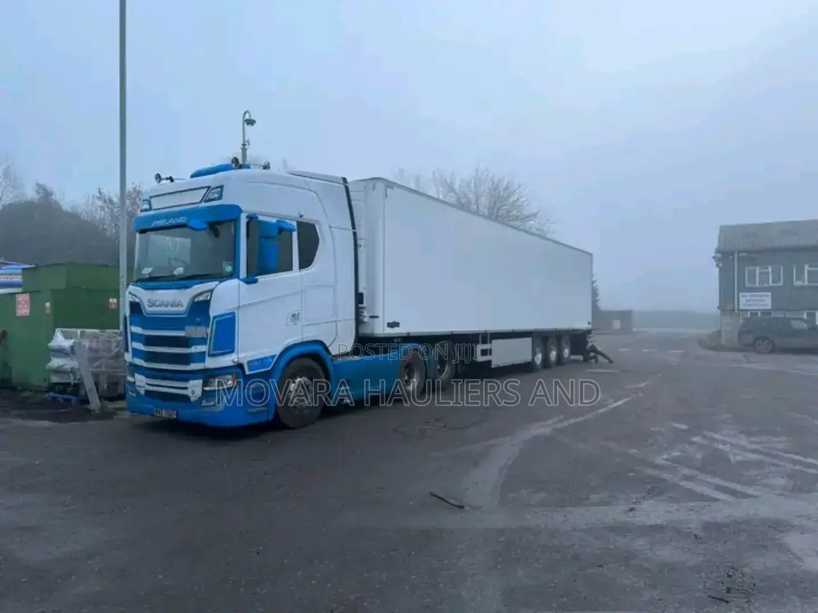 Containerised Trailers Available for Load Delivery