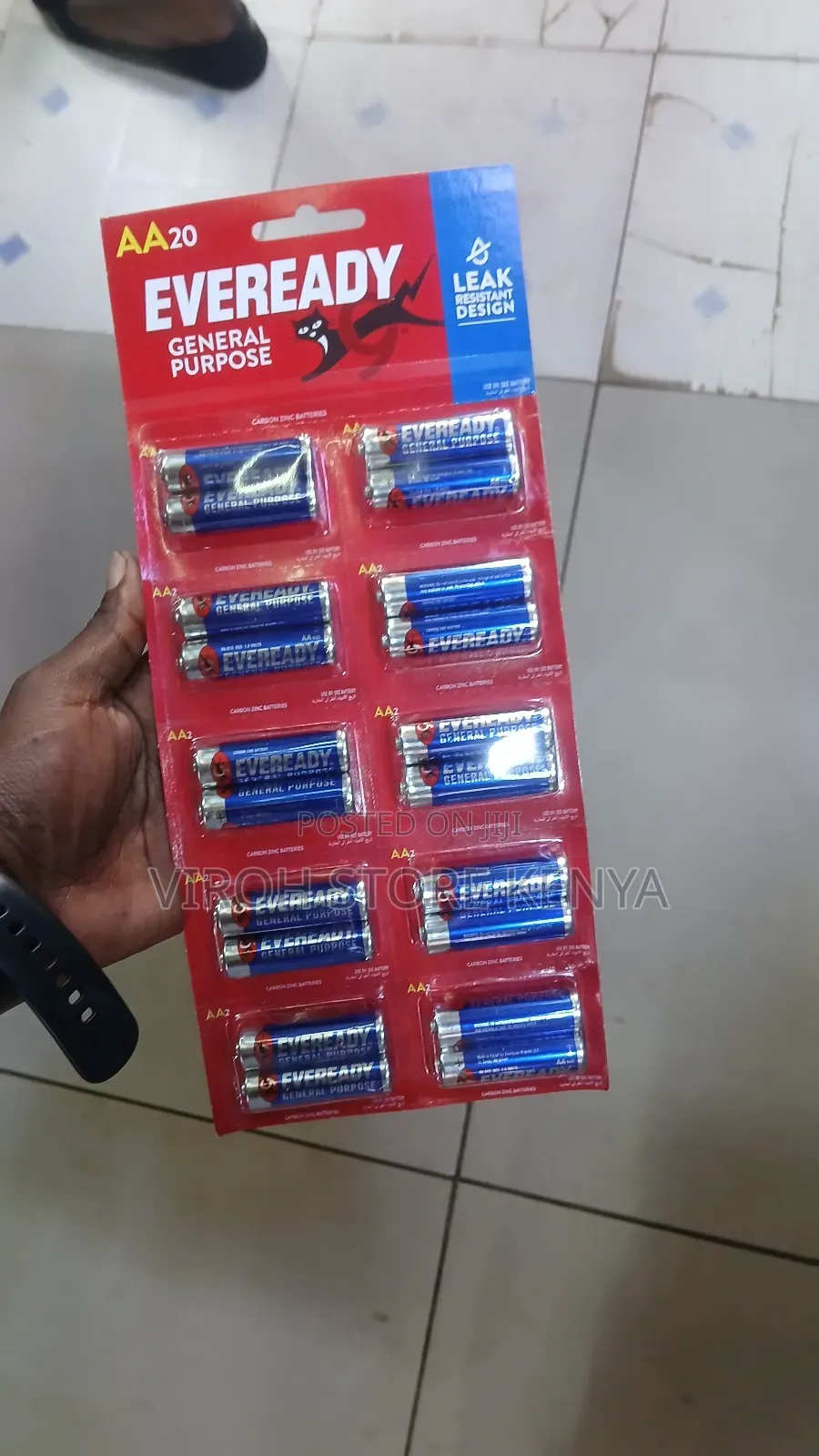 Everready Batteries Aa