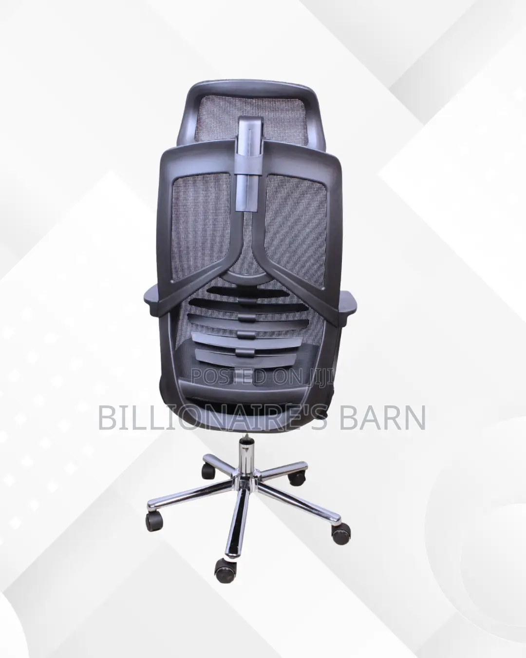 Breathable High Back Mesh Office Chair — Boosts Posture Focus