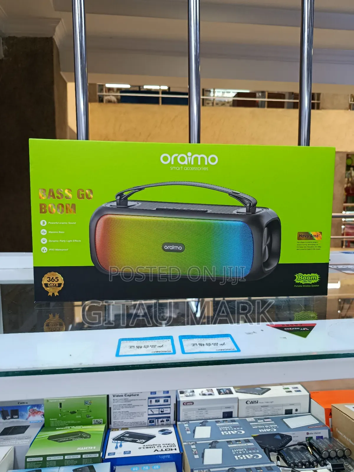 Oraimo Bass Go Boom Portable Wireless Speaker