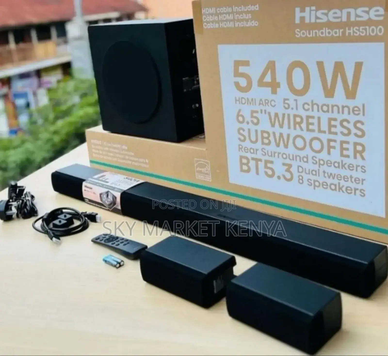 Hisense Soundbar Hs5100 540 W