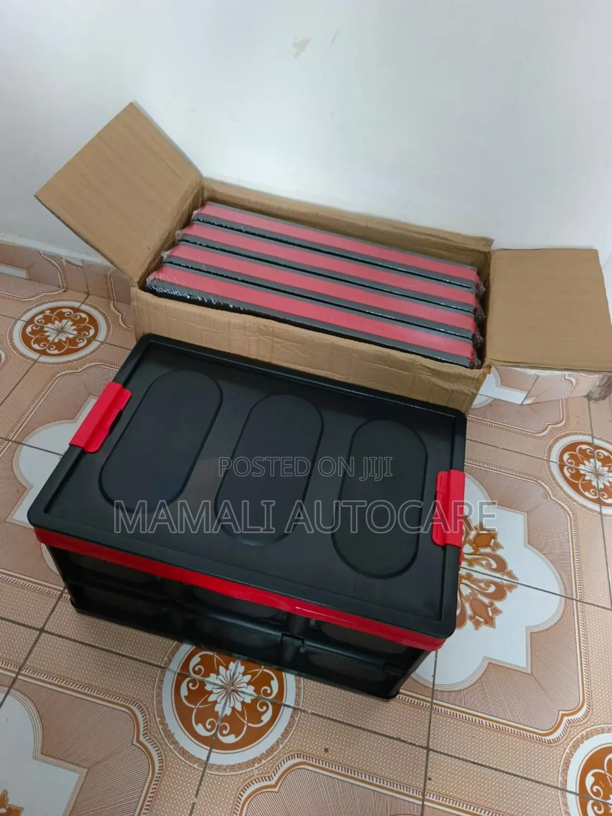 Universal Plastic Car Boot Storage Organizer 56l, 53cm X 36cm X 29cm