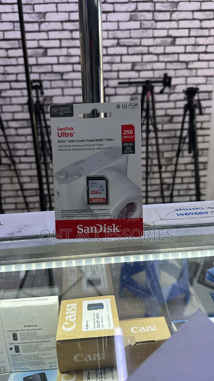 Sandisk 256 Gb Ultra SDXC Sd 150mbs Sd Card