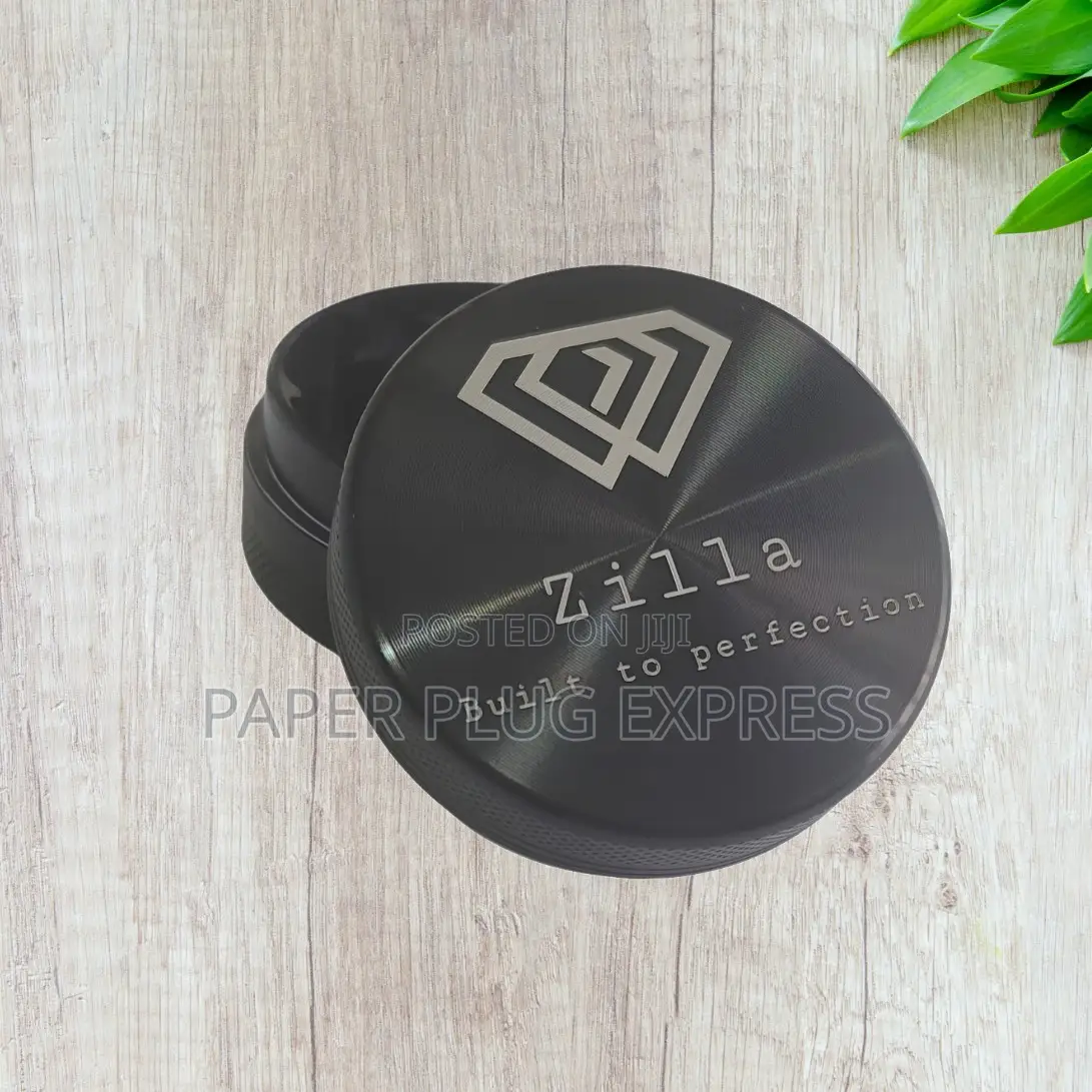 Zilla Aluminium 55mm Small Size Metallic Herb Grinder (2 Part/Layer)