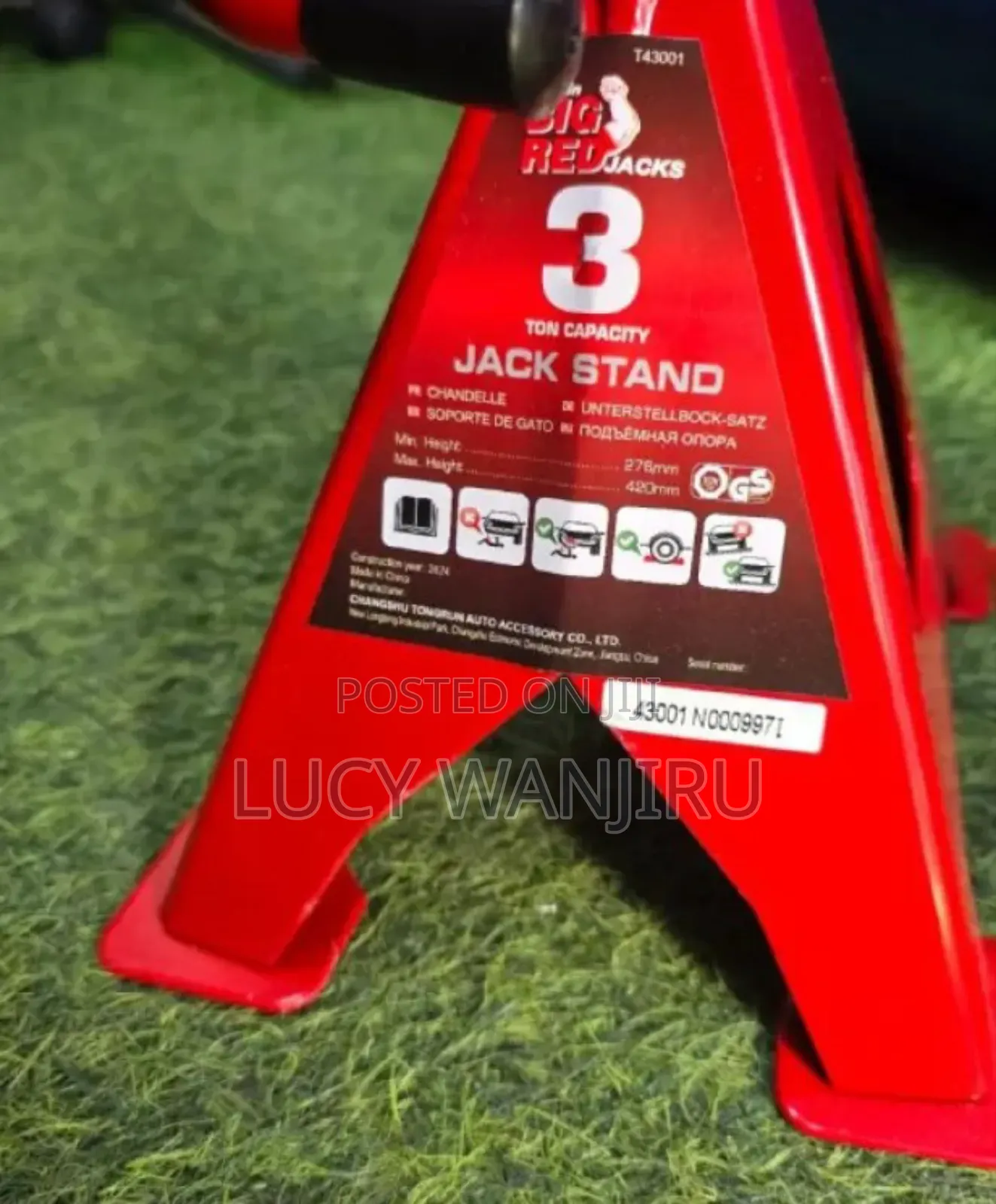 Car Jack Stand/ 3 Ton Car Jack Stand