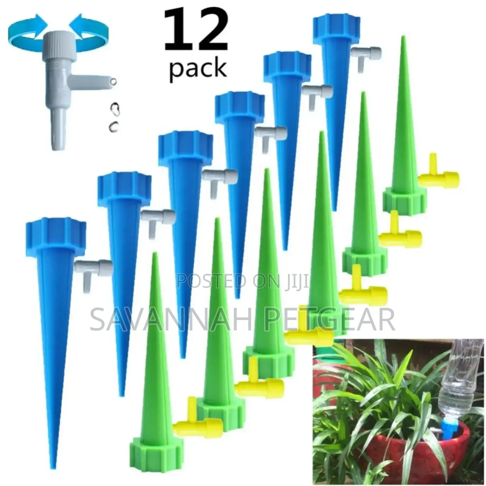 Automatic Irrigation Watering Spikes - 12 Pack