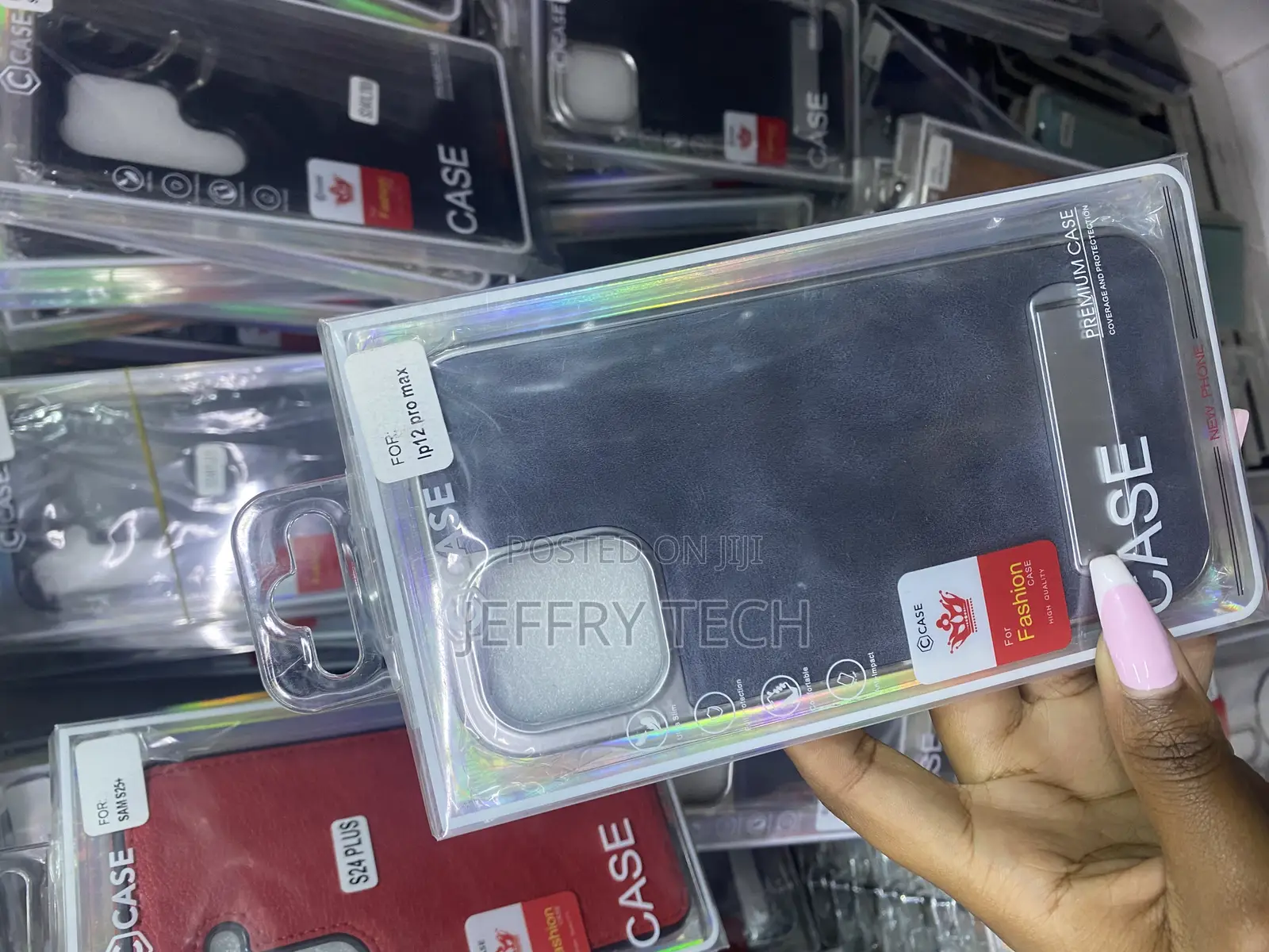 Slkyu iPhone 12 Pro Max Case Pu Leather Cover Built-in Invisible Stand