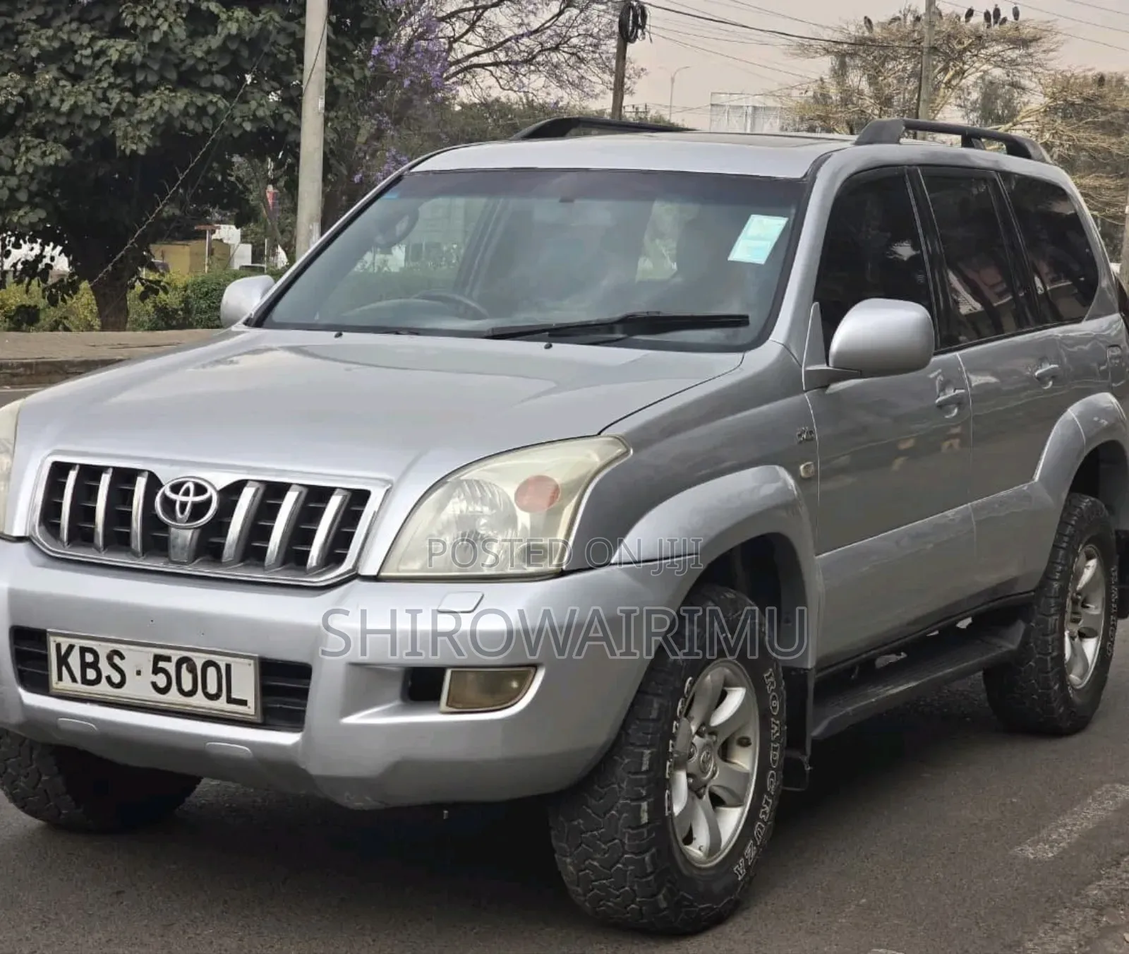Toyota Land Cruiser Prado 2005 Silver