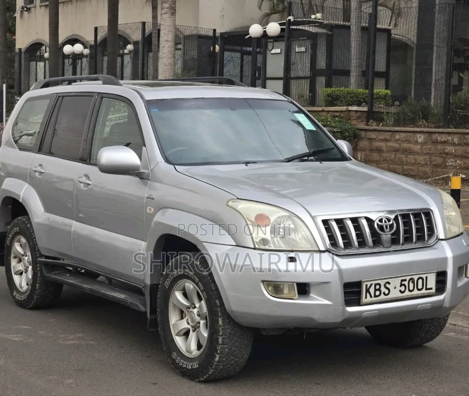Toyota Land Cruiser Prado 2005 Silver