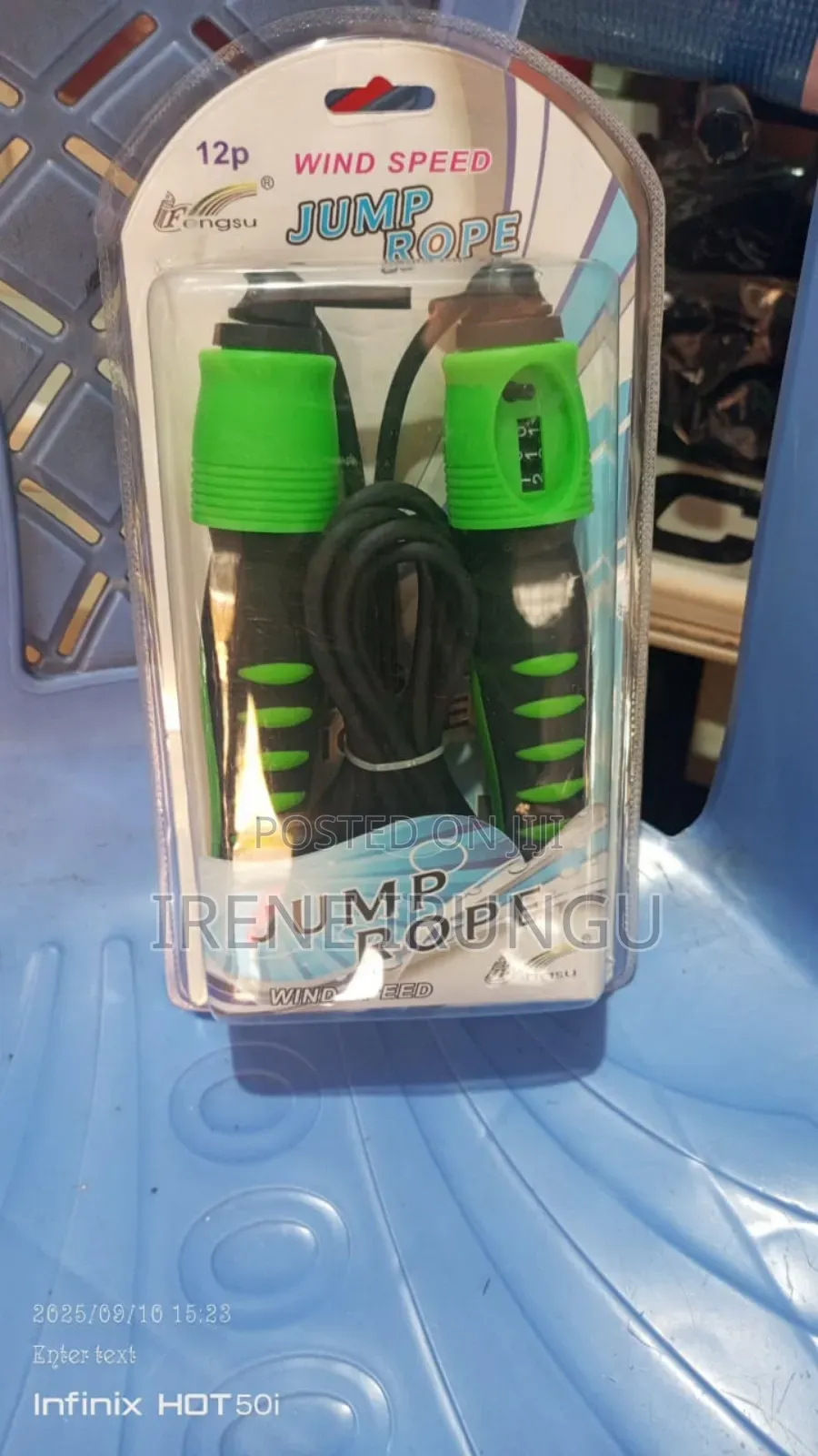 Green Counter Skipping Ropes