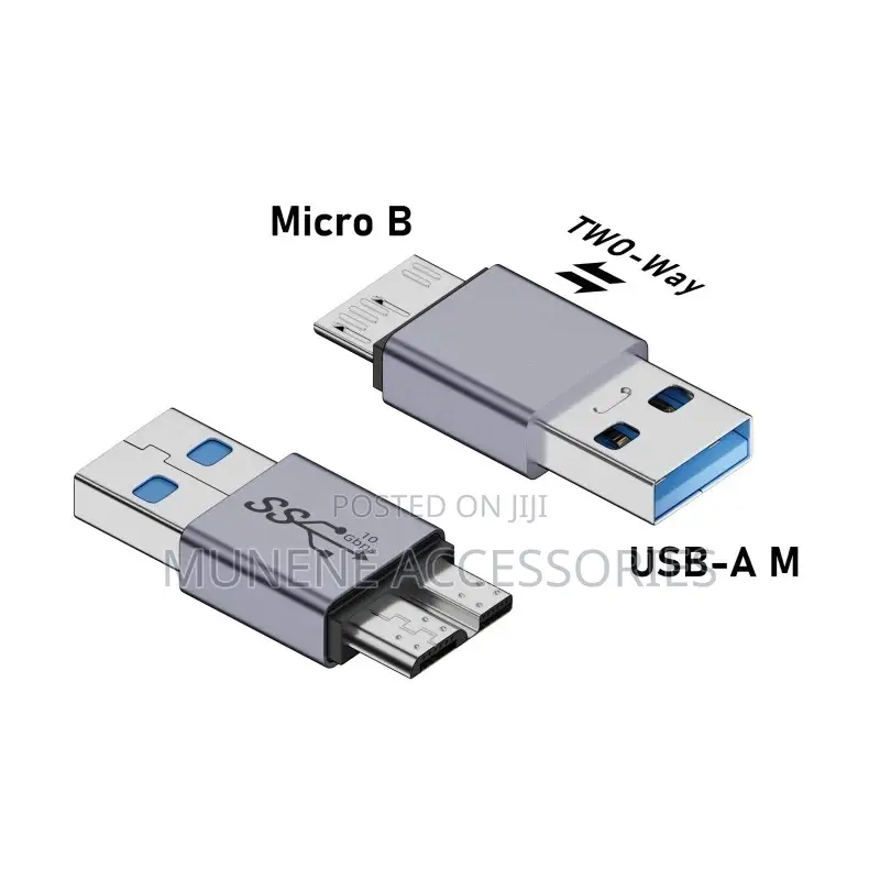 Usb to Microb Male Adapter Usb C Male to Microb Adapter