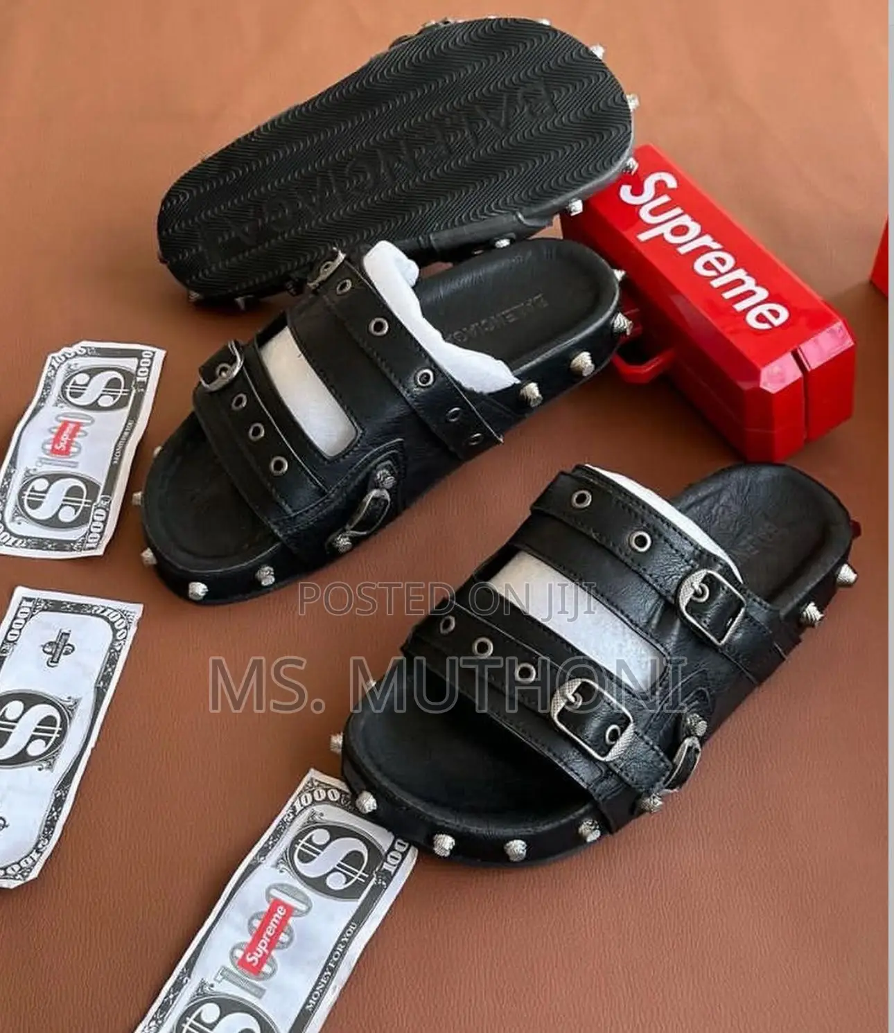 High End Luxury Gents Balenciaga Slides (Size 40-45)
