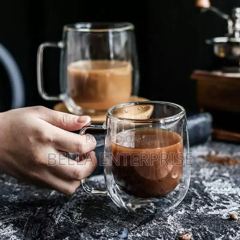 Borosilicate Double Walled Mug 350ml