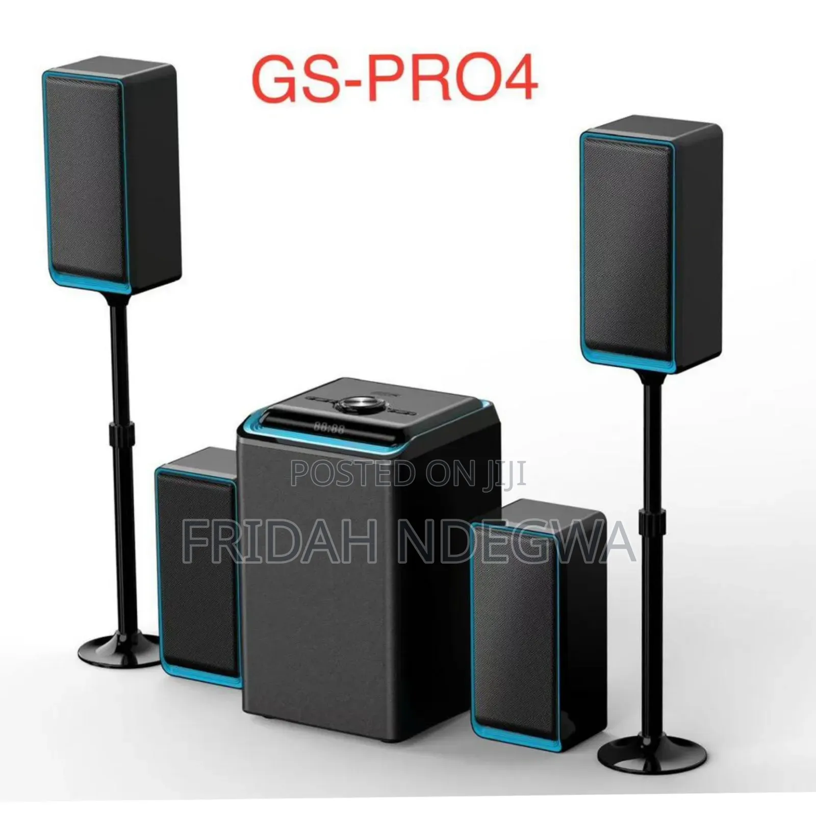 4.1ch Globalstar Pro 4 Multimedia System
Woofer