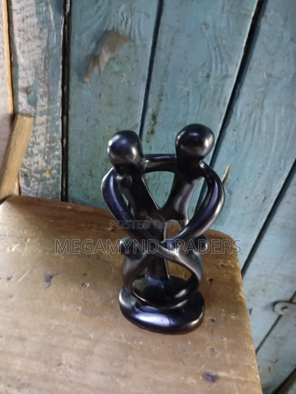 Handcrafted Soap Stone Sculpture/Couple Stone Decorations