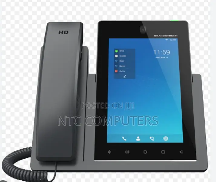 Gxv3470 Ip Video Phone, 16 Sip Accounts, 16 Lines, 2x Gbe Poe,