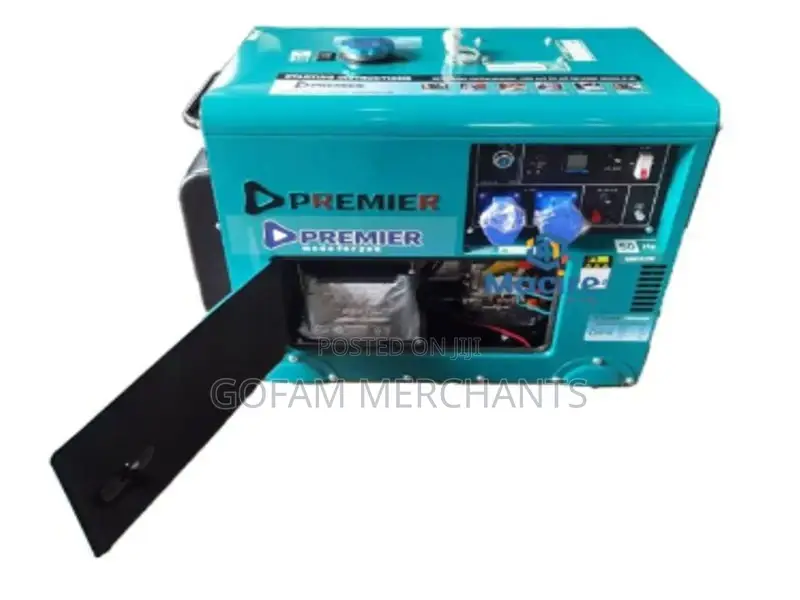 Premier 6.6kva 5kw Silent Diesel Generator Pm6500se