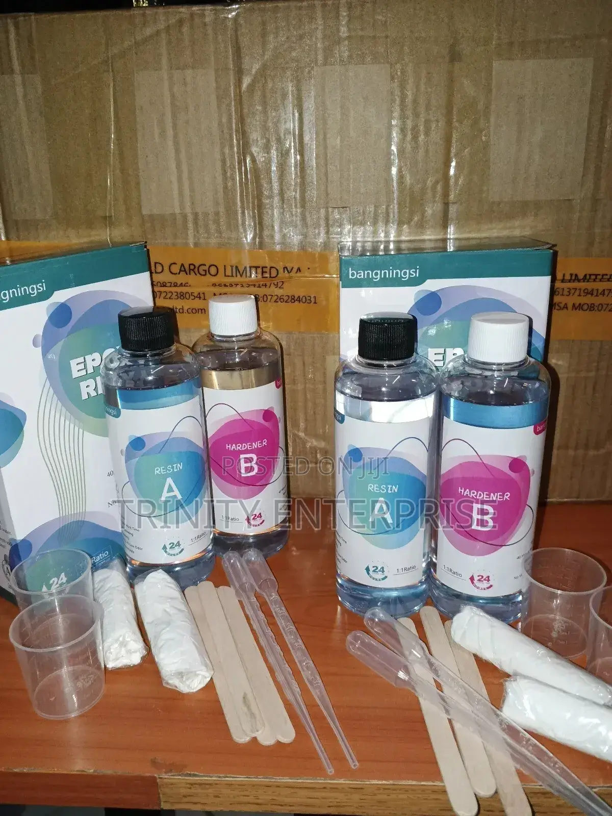 Resin Kit 500g Clear Resin Hardener