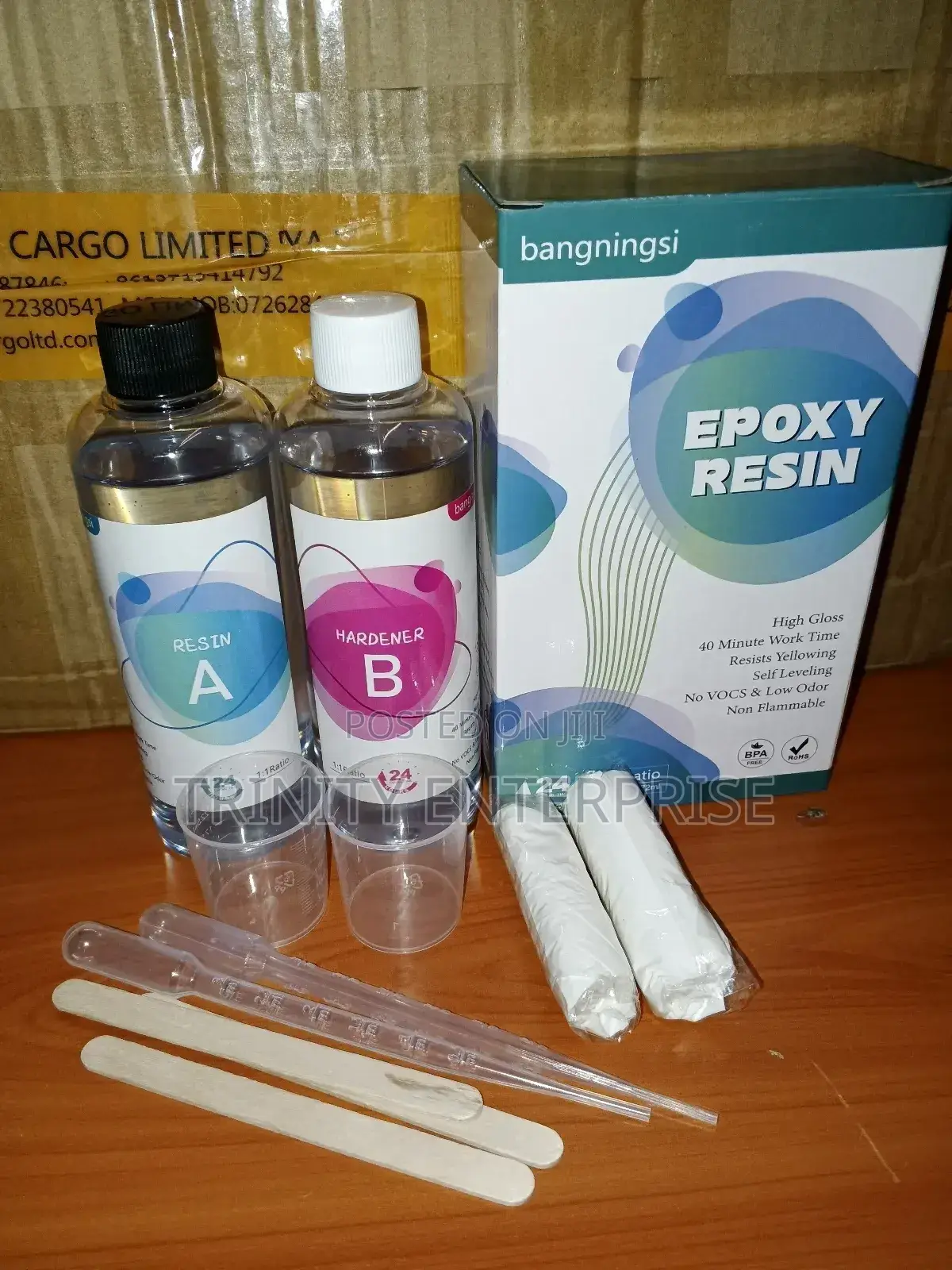 500g Pack Epoxy Resin Kit Ratio 1:1