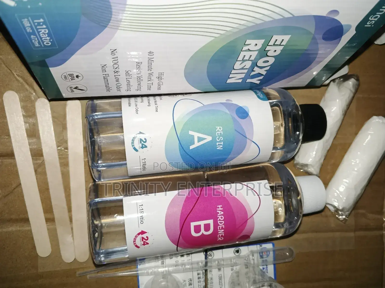 500ml Diy Epoxy Resin Hardener Kit
