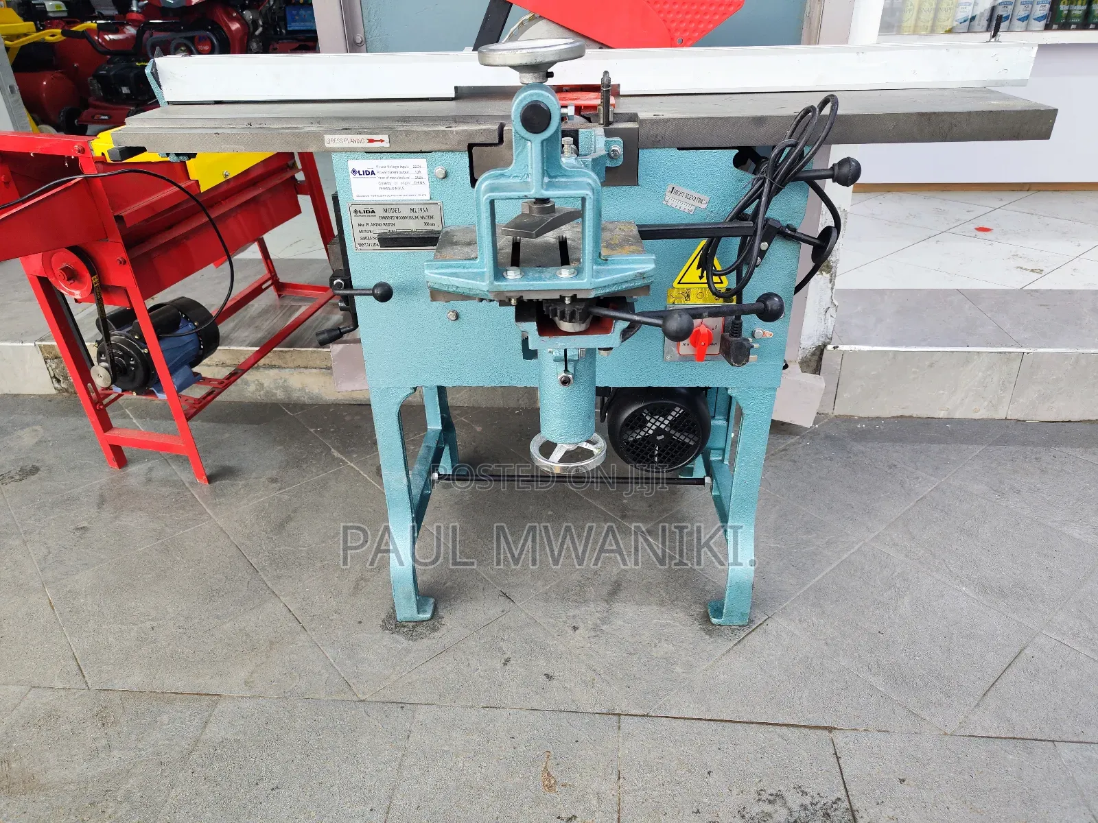 Lida Woodworking Machine 8 In 1