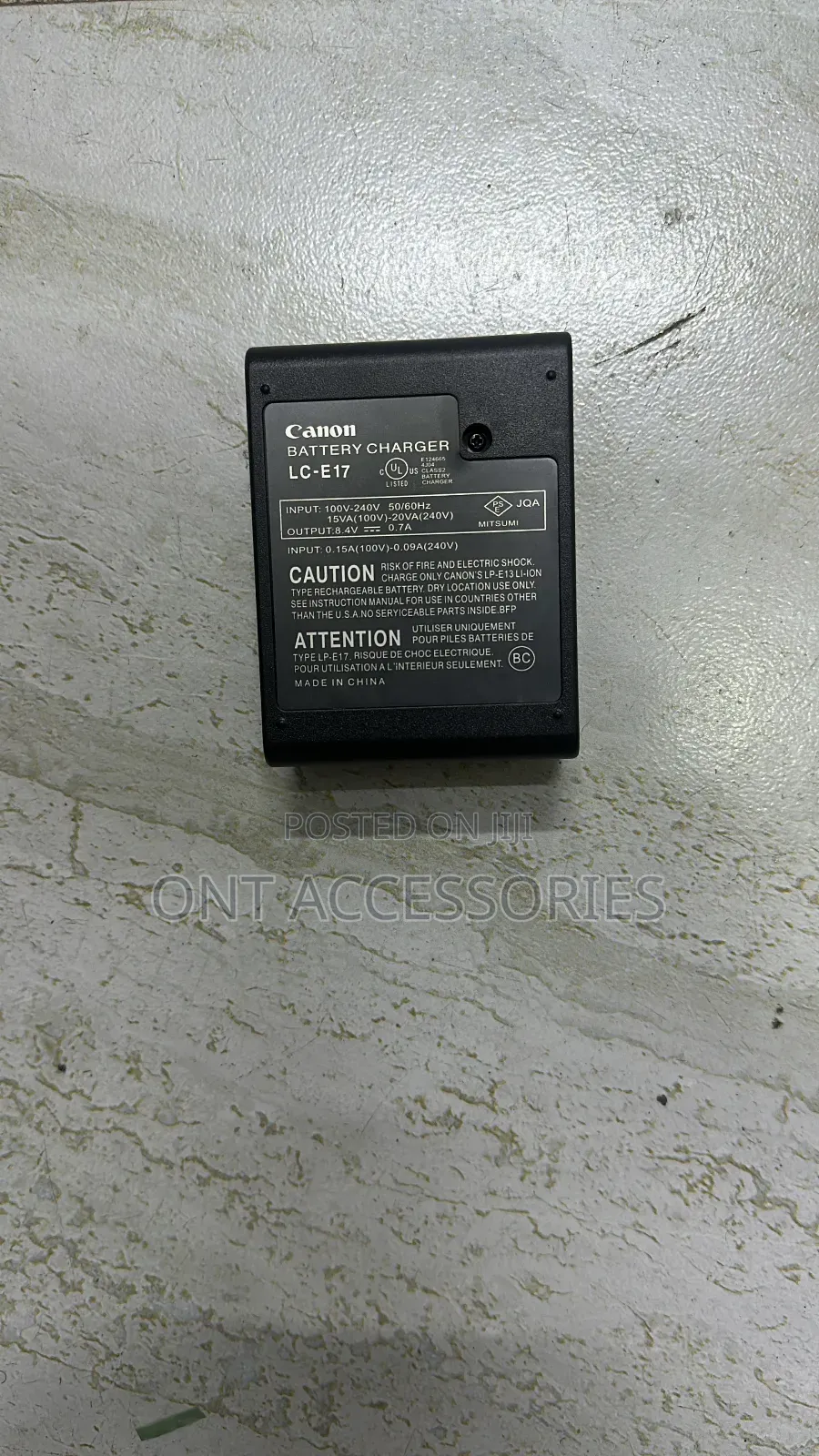 Canon LCD -E17 Charger