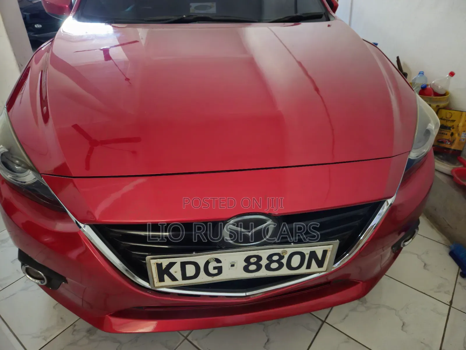 Mazda Axela 2015 Red