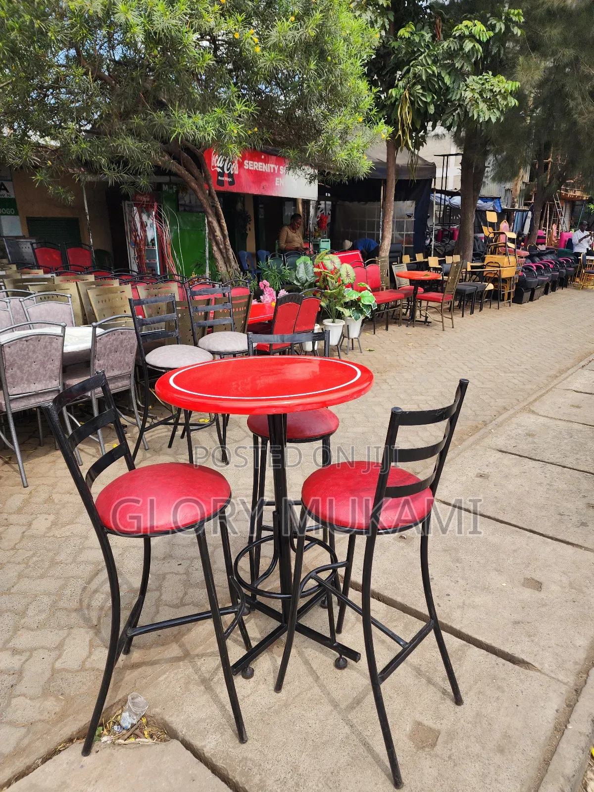Restaurant And Bar High Chairs Sinatabu And Table