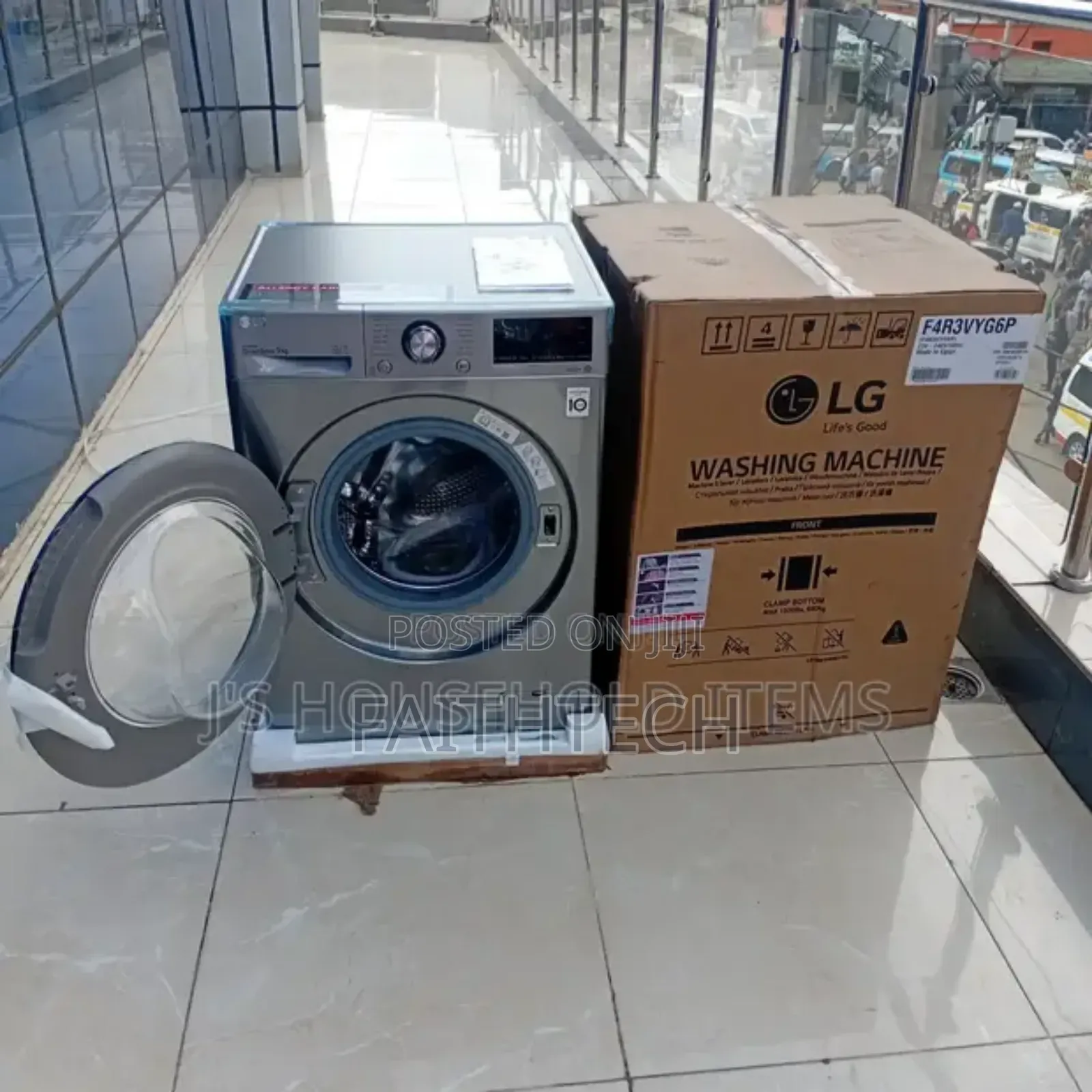 Lg 9kg Wash and Spin Front Load Washing Machine