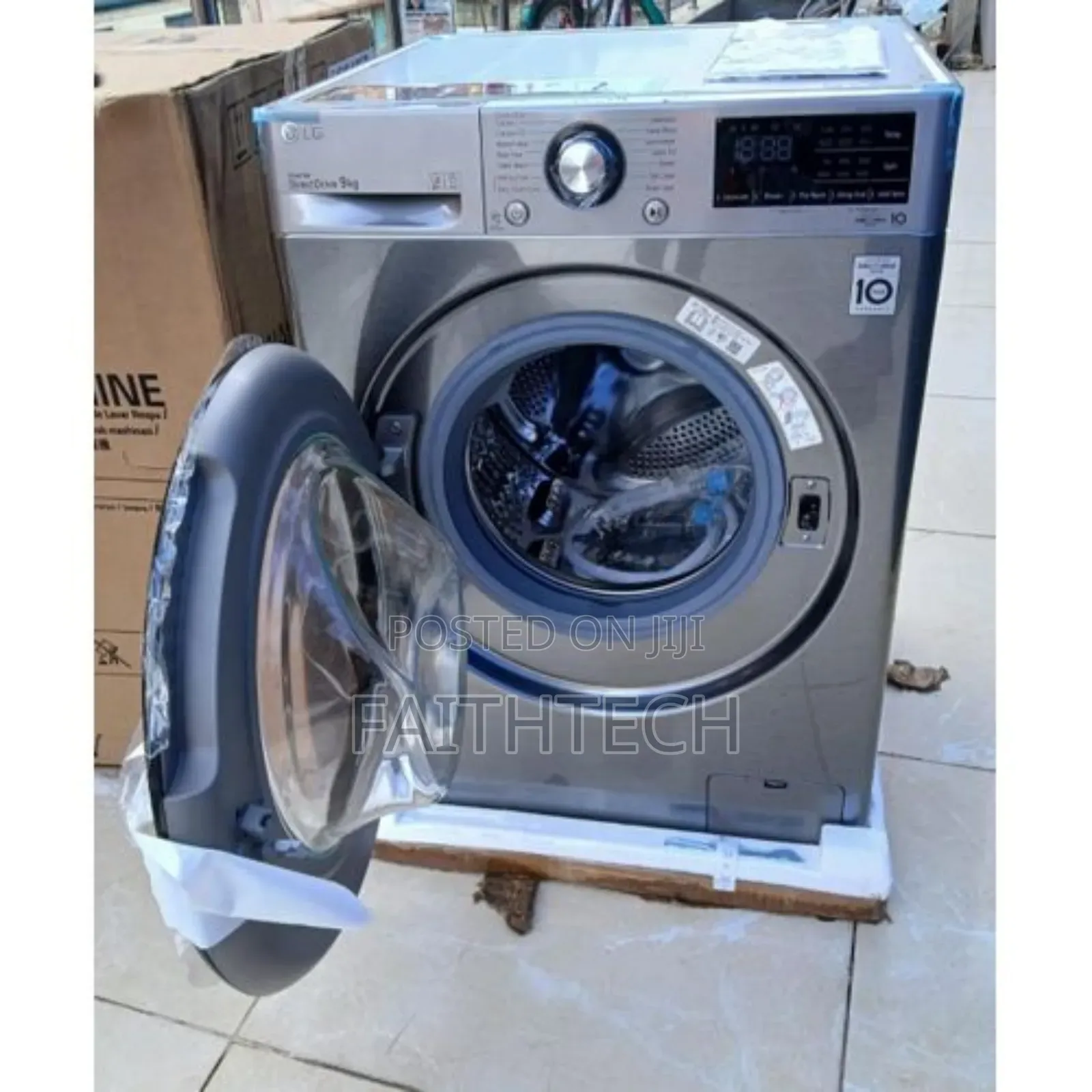 Lg 9kg Wash and Spin Front Load Washing Machine